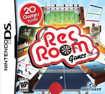 Rec Room Games (USA) box cover front